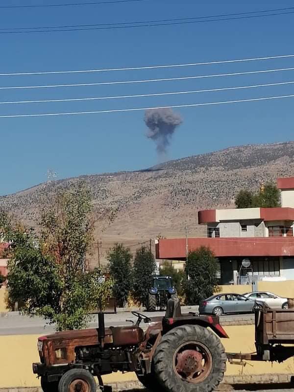 Türk savaş uçakları Hantur dağını bombaladı