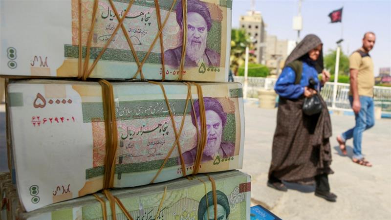 İran ekonomisi ve İran riyali çökme noktasına geldi