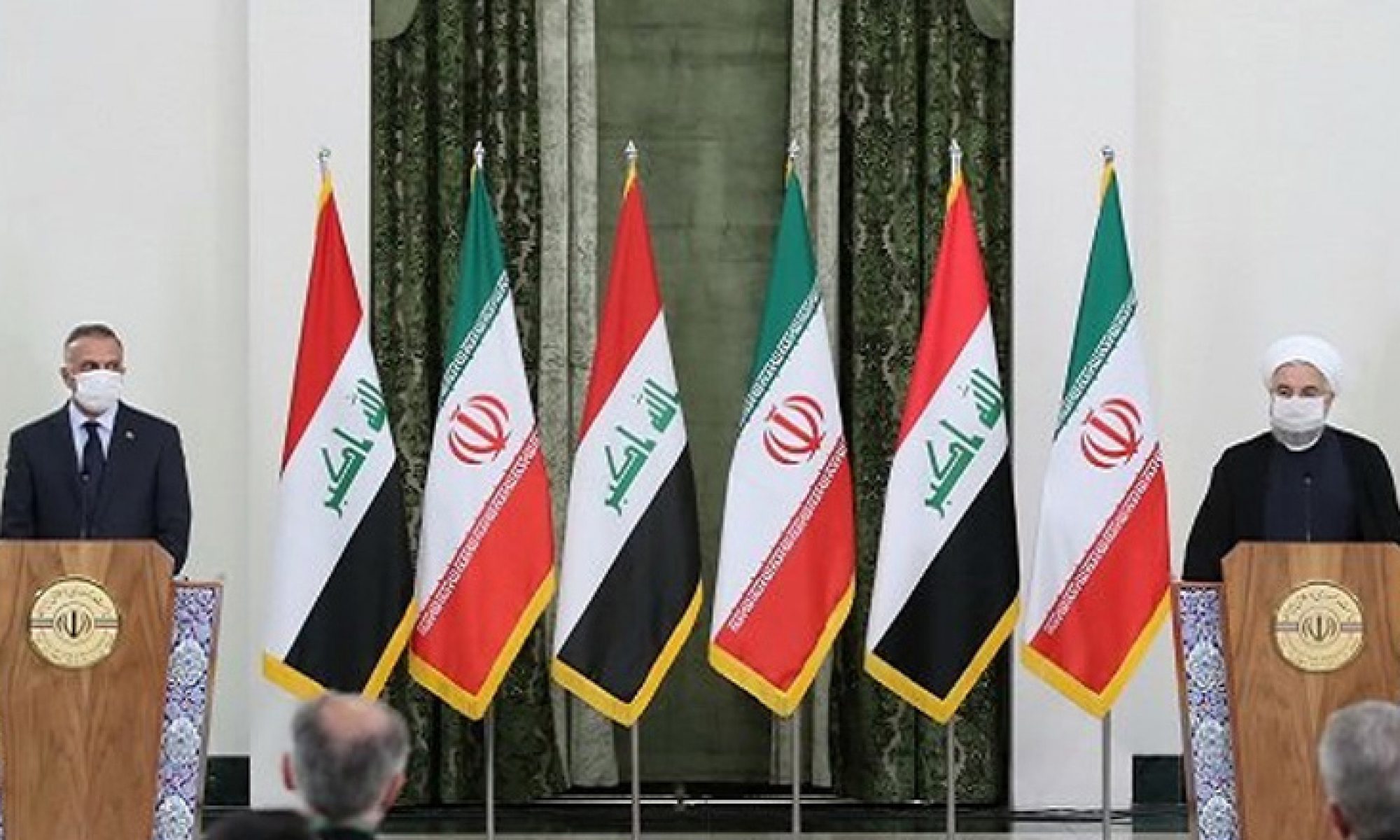 Irak Başbakanı Kazimi, İran'a ulaştı Ruhani, iran