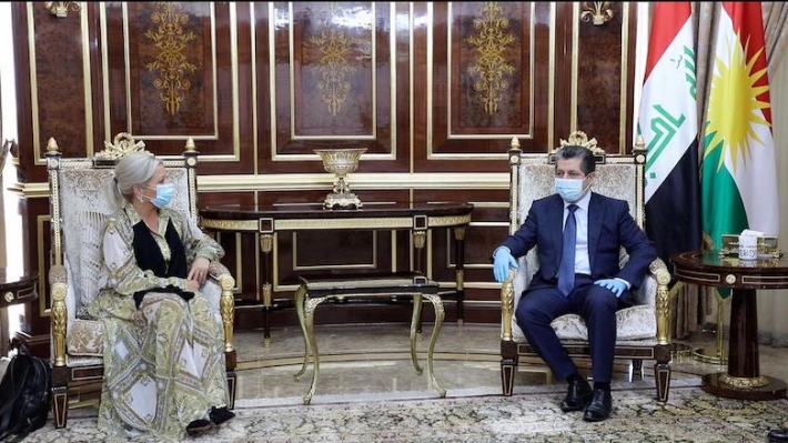 UNAMI Temsilcisi ve Başbakan Mesrur Barzani görüştü