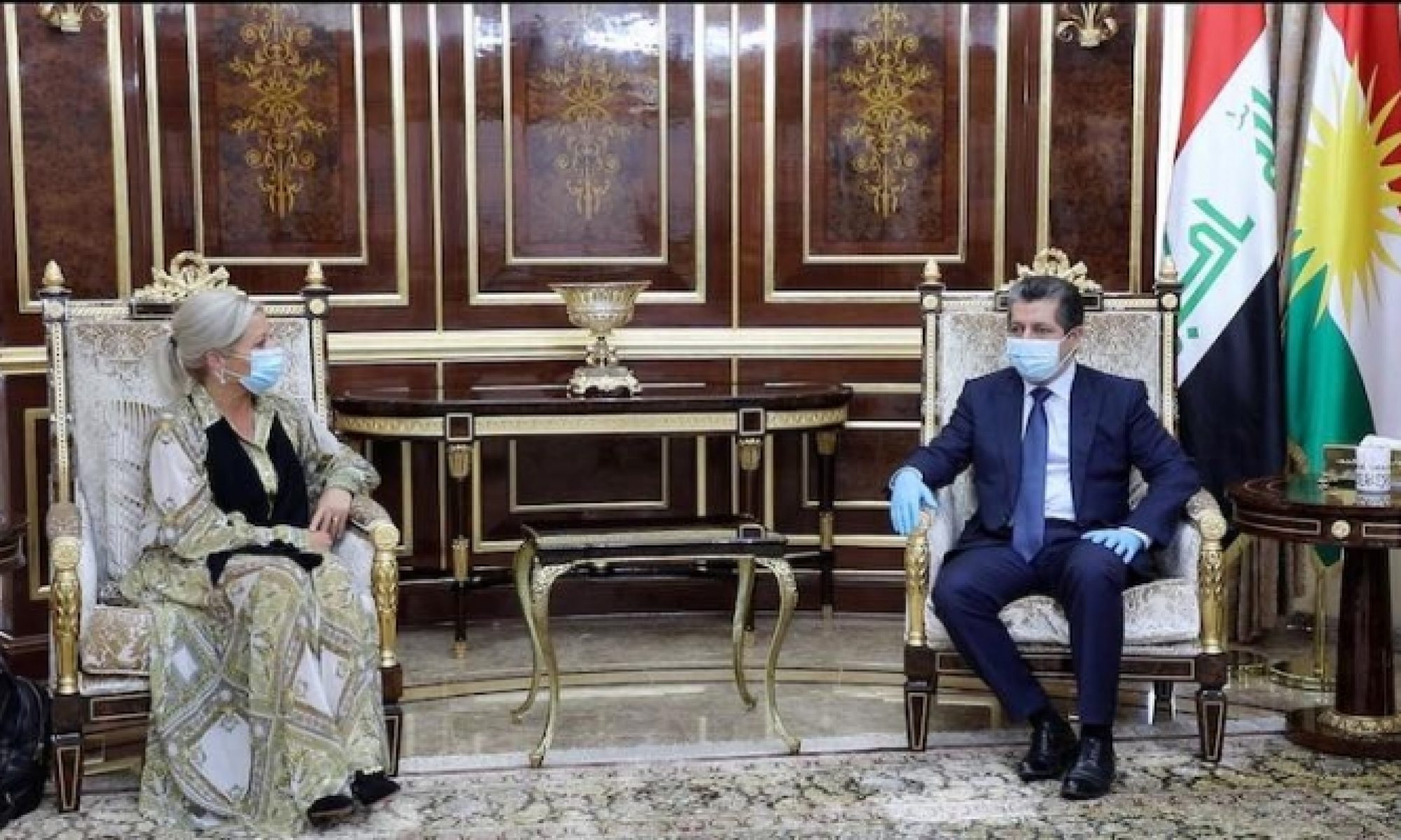 UNAMI Temsilcisi ve Başbakan Mesrur Barzani görüştü