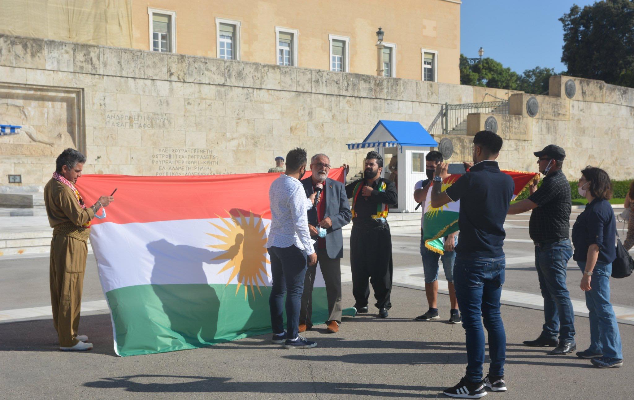 Atina'da referandumun 3'üncü yılını kutlayan Kürtler: Kürt halkıda tüm dünya hakları gibi bağımsız devlet kurmayı hak ediyor