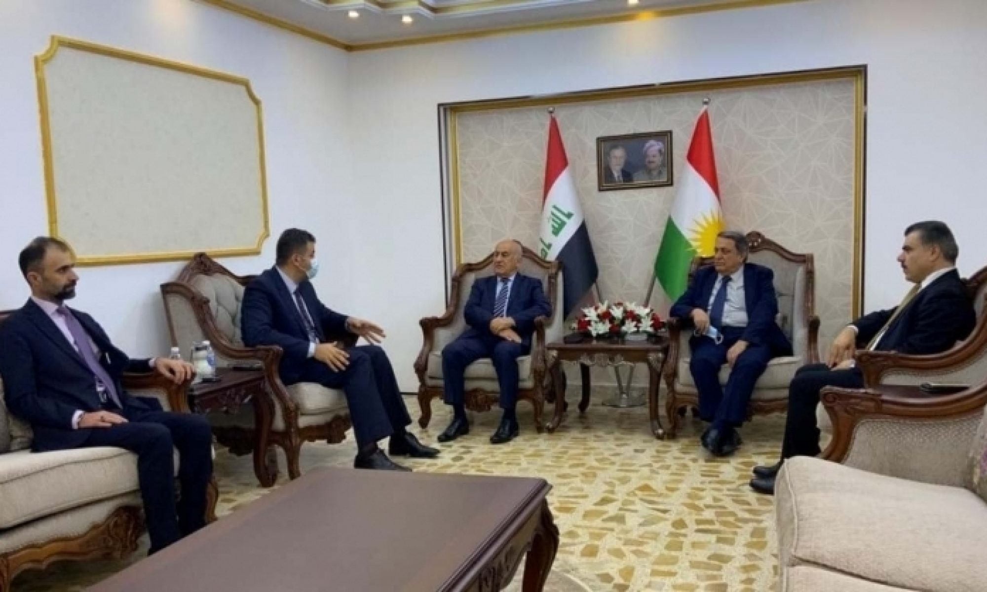 Kürdistan Bölgesi Hükümeti Müzakereler Heyeti Bağdat’a ulaştı