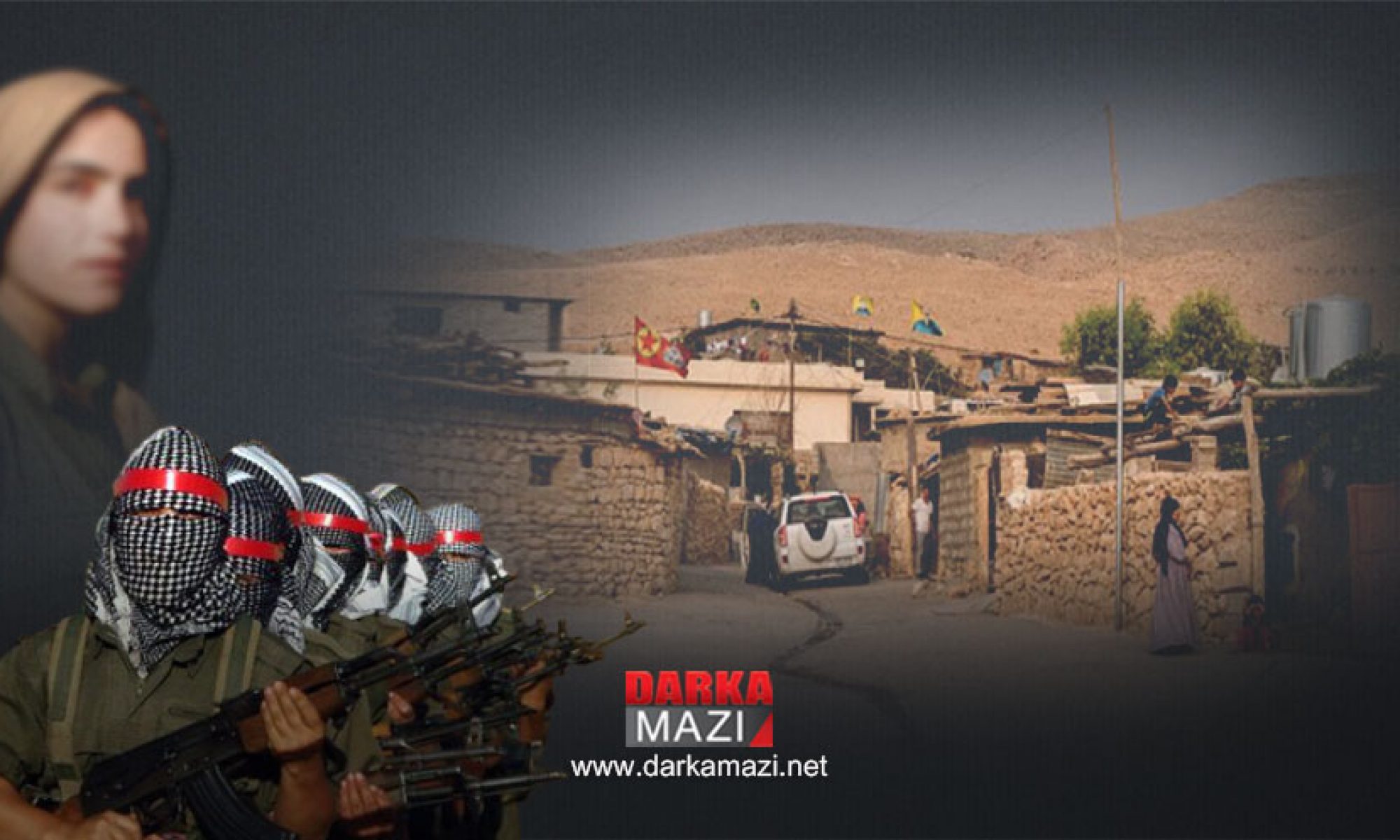 Maxmur’da yeğenini kaçıran PKK gençlik bürosunu silahlı taradı