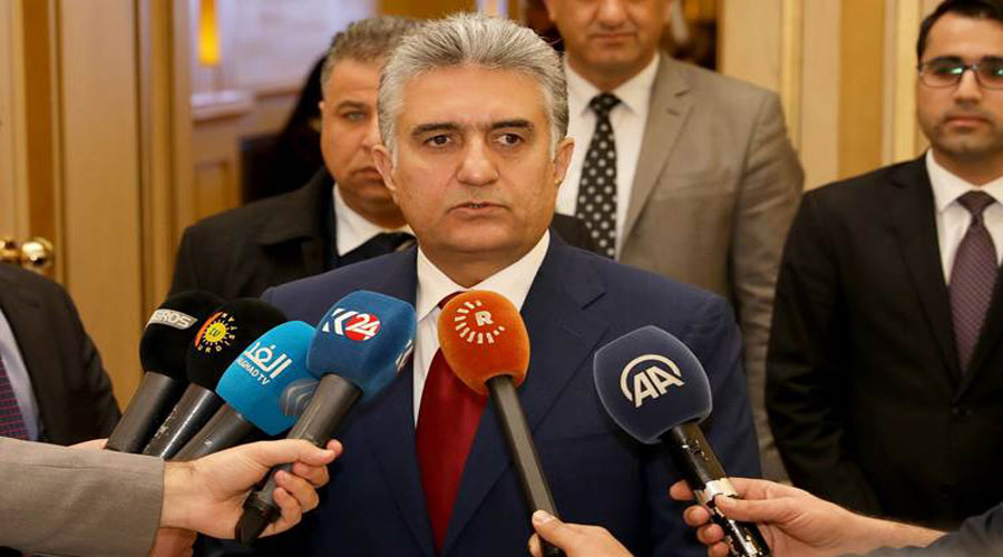Reber Ahmed: Kürdistan Parlamentosu Şengal Anlaşmasını destekledi iç işleri bakanı, Bağdat, Hewler; Ezidi
