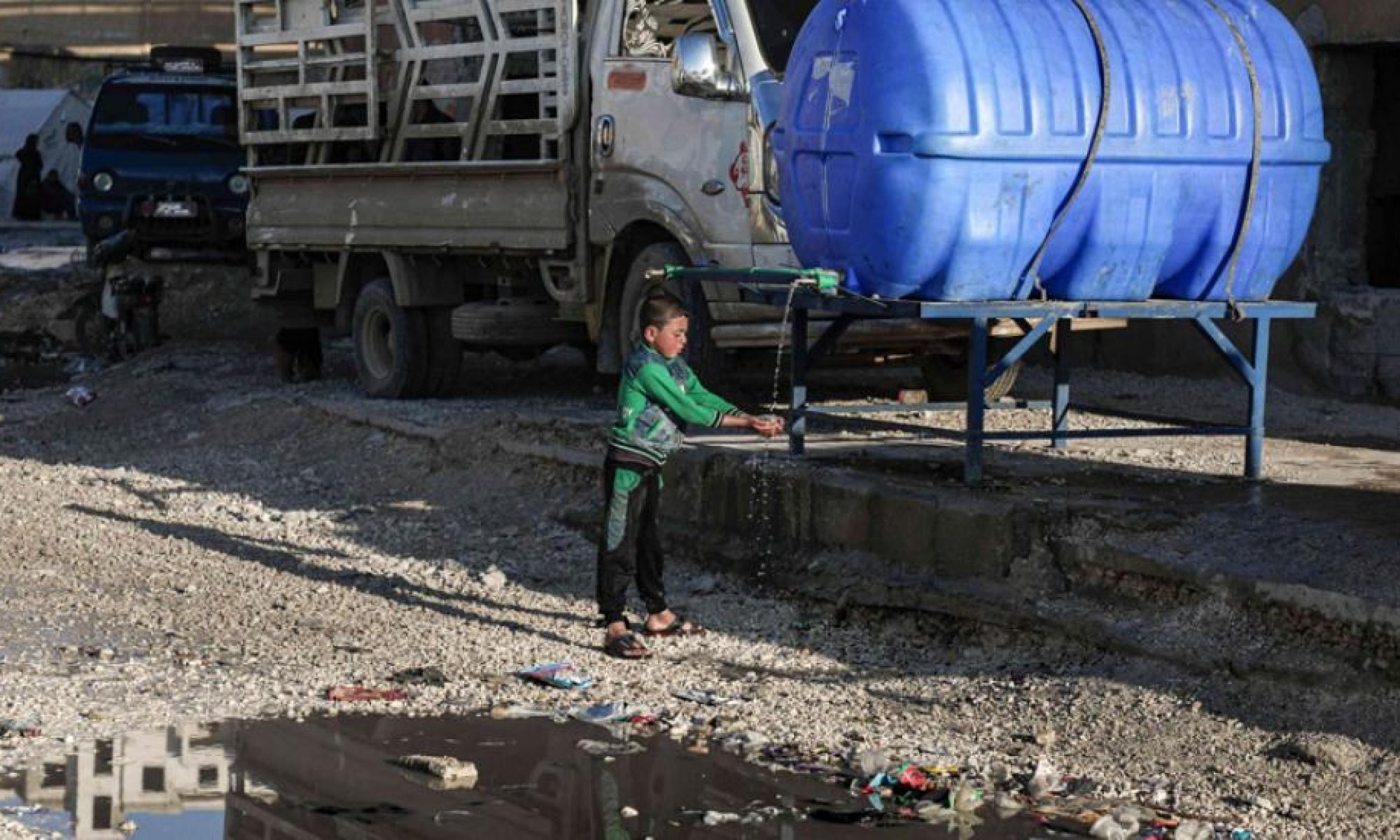 Türkiye'ye bağlı çeteler Haseki'nin suyunu kesti, 1 Milyon kişi susuz kaldı