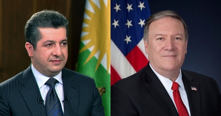 Başbakan Barzani ve Pompeo görüştü