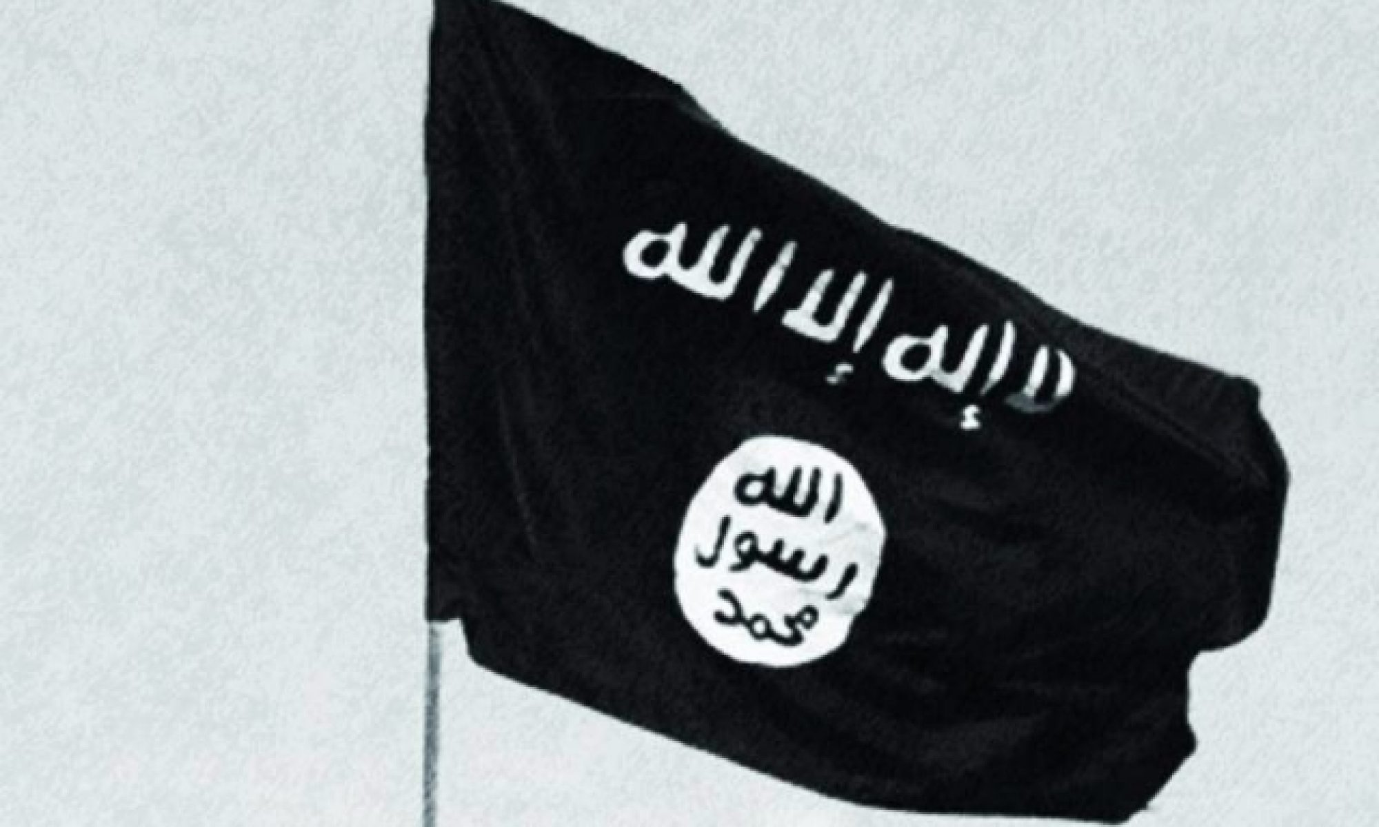 Süleymaniye'ye IŞİD bayrağı asıldı