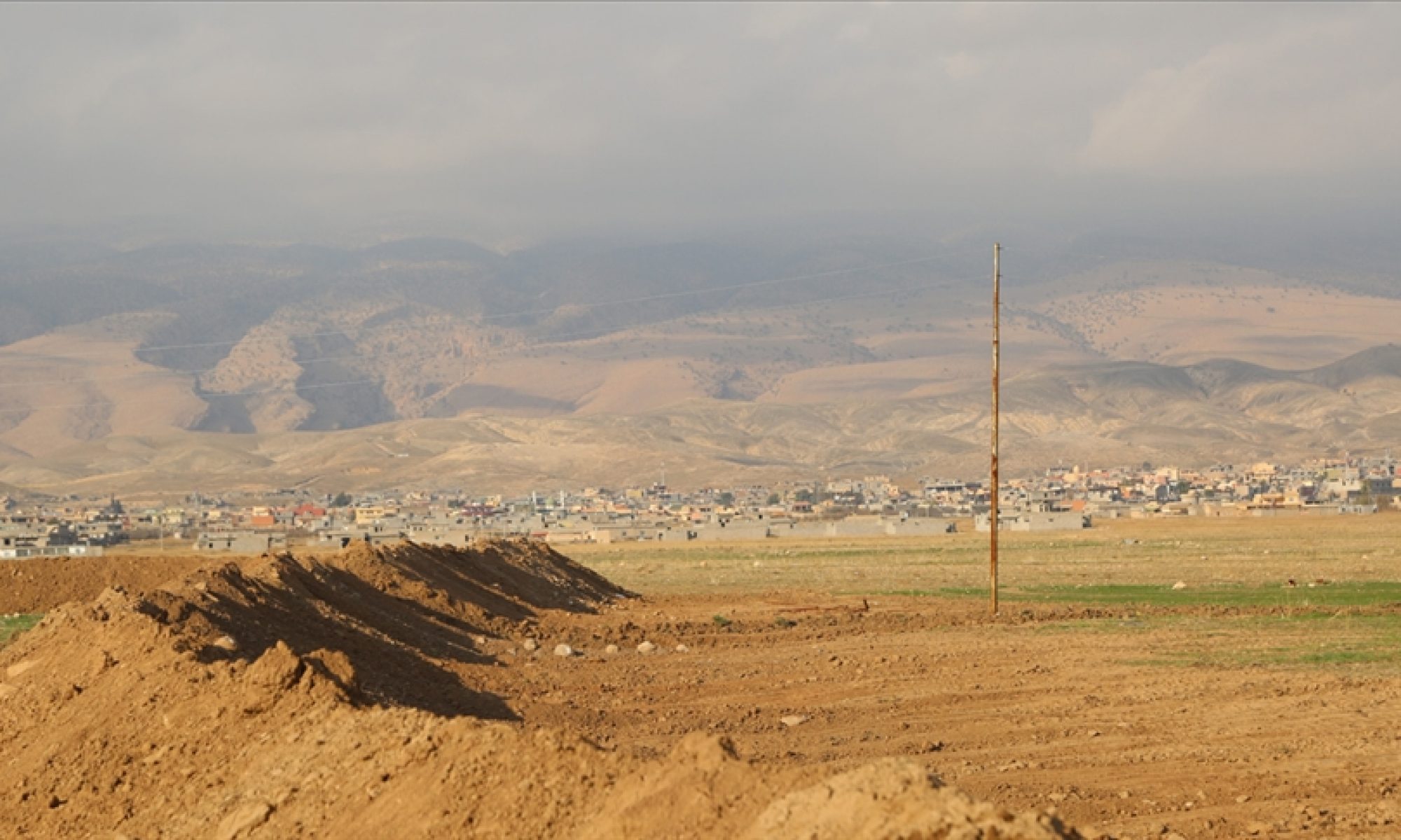 PKK varlığı nedeni ileŞengal'in 20 bin nüfuslu Siba Şexidir Köyünde yaşayanlardan sadece 19 aile döndü