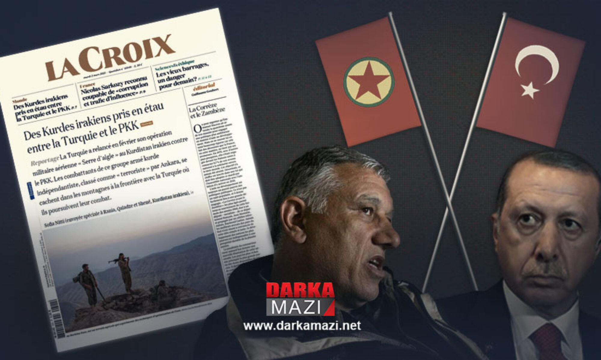 Fransız gazetesi La-Croix: PKK ve Türkiye savaşının kurbanları Iraklı Kürtler