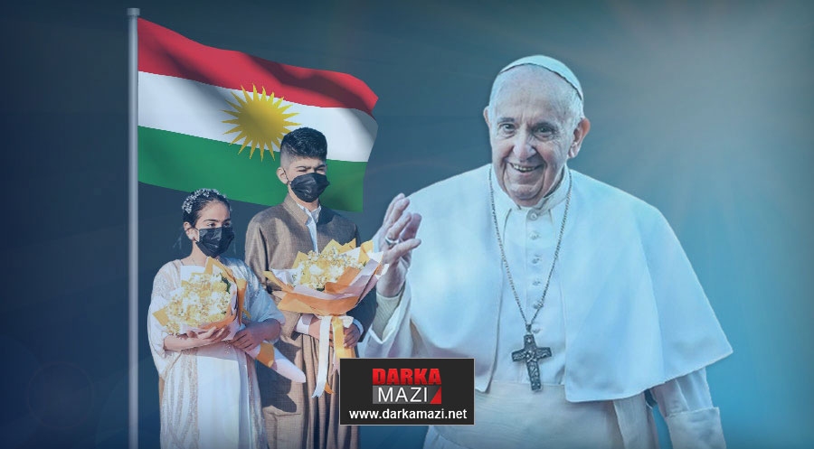 Papa Francis: “Değerli Kürt milletine, hükümet ve sivil iktidara içtenlikle teşekkür ediyorum” Mesut Barzani, Neçirvan Barzani Mesrur Barzani, Karakuş, Peşmerge, Fransua Hariri, Bağdat