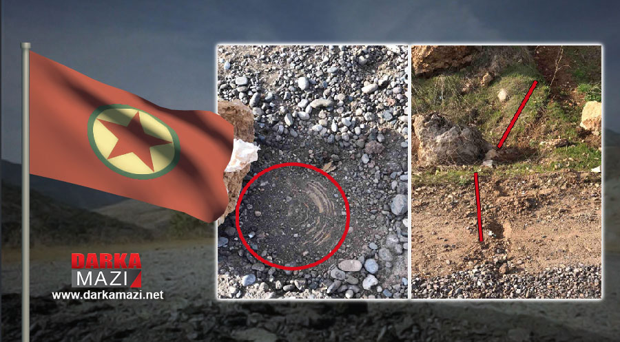 PKK 6 ay içinde Duhok Eyalet  sınırları içinde  sivillerin kullandığı yolları 6 kez mayınladı