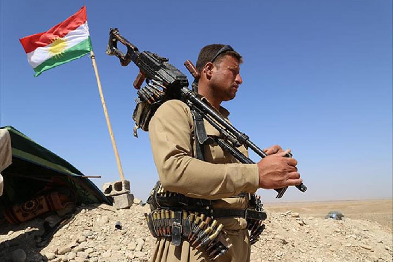 Kürdistan peşmergesi TSK operasyonlarının devam ettiği Berwari Bala alanında üs noktaları kurdu