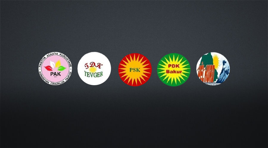 Kürdistani 5 parti: Kürt milleti bugüne kadar Lozan Antlaşması’nı kabul etmedi, bugün kabul etmiyor, gelecekte de kabul etmeyecektir PAK, Pelkurd, PSK, PDK Bakur, Tevger