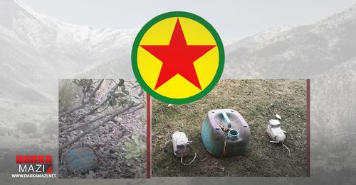 Peşmerge güçleri PKK’nin köy yoluna döşediği mayını etkisiz hale getirdi Kani Masi, Gunde Mayê Mayi köyü, Saddam, Sidekan