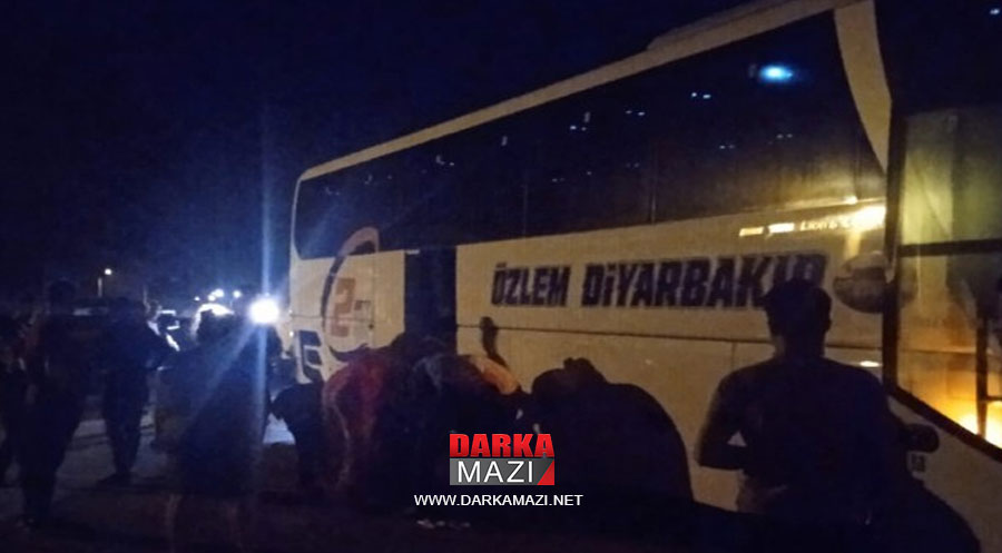 Antalya'dan Diyarbakır'a giden otobüse saldırı