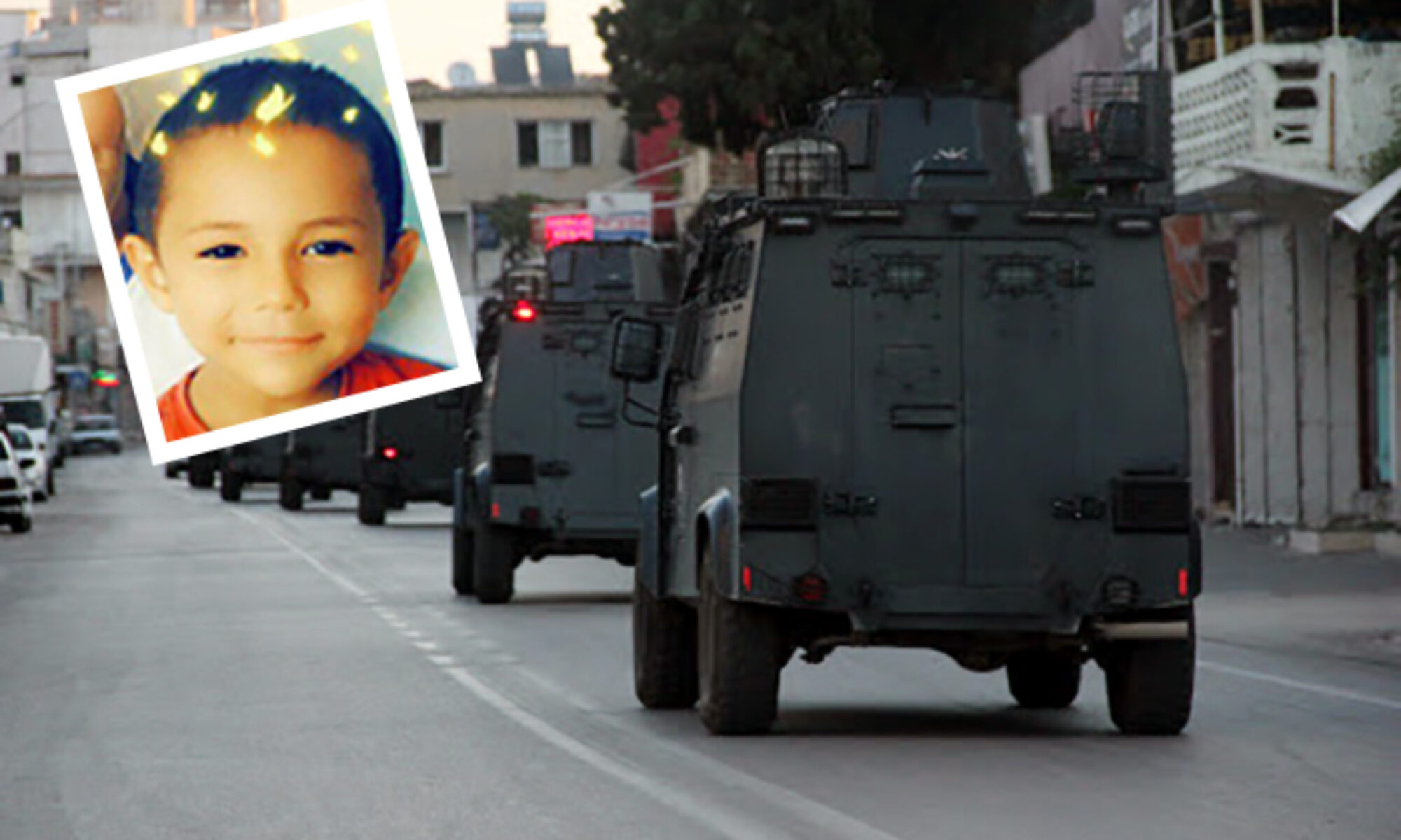 Sömürgeci pişkinliği: Zırhlı araç çarpan 5 yaşındaki Efe'nin babası kusurlu bulundu