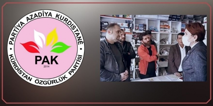 PAK: Meral Akşener’e ‘burası Kürdistan’ diyen Cemil Taşkesen’in gözaltına alınmasını kınıyoruz