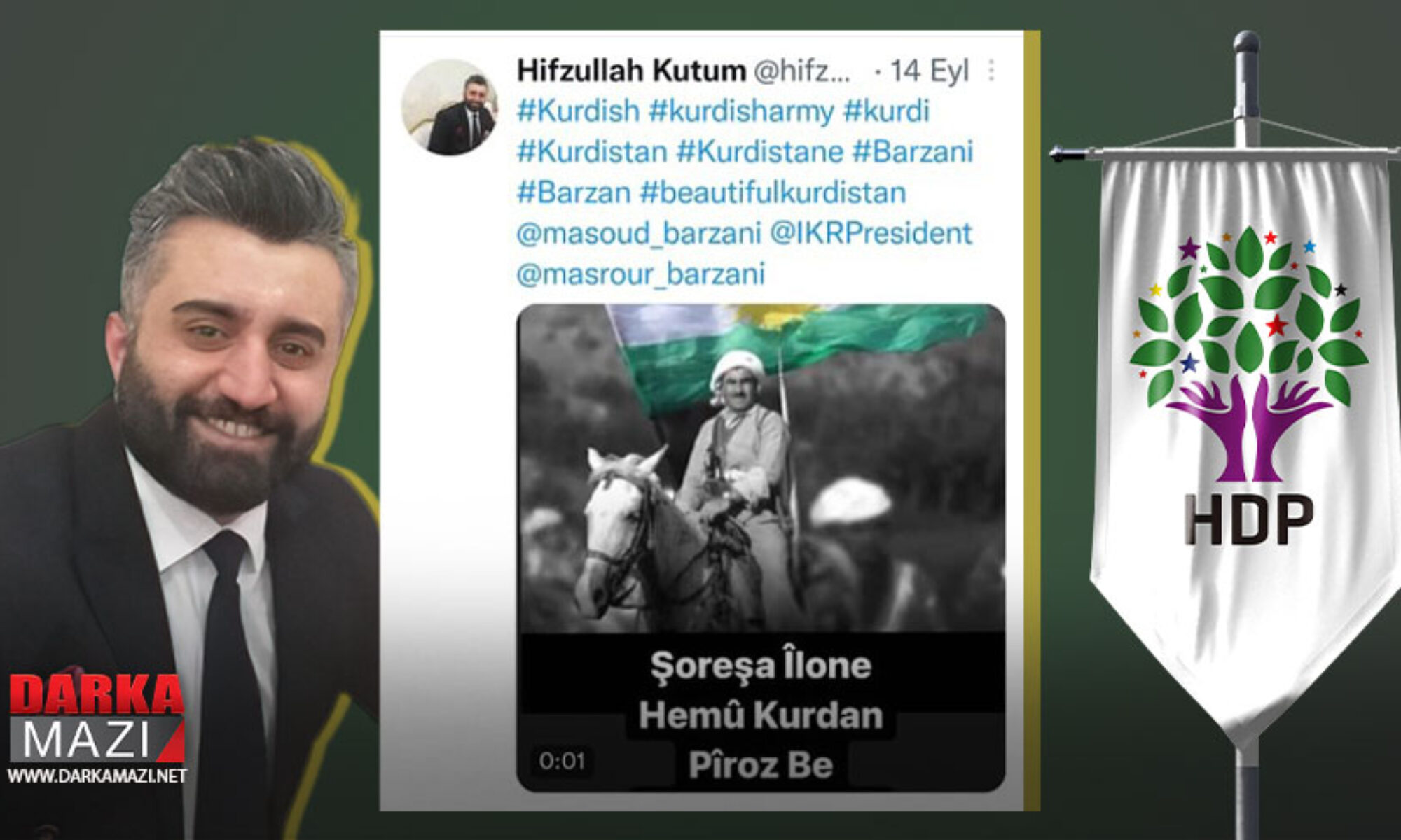 HDP Hifzullah Kutum için sessiz kaldı Eylül Devrimi, Gergerlioğlu, AKP, Firat Ünversitesi