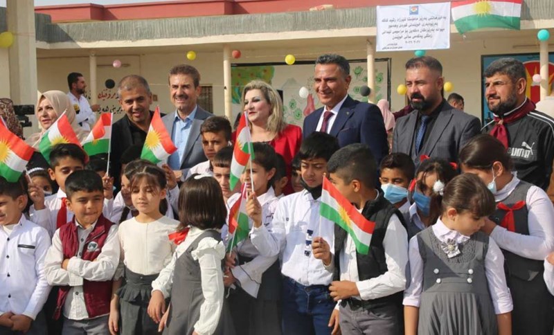 Kürdistan idaresi dışındaki Kürtçe eğitimın tüm masrafları Kürdistan Bölgesi tarafından karşılanıyor Kerkük, Xanaqin, Şengal