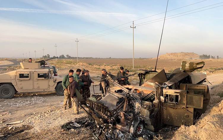 IŞİD Germiyan'da saldırdı: 5 Peşmerge şehit