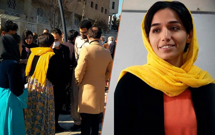İran'ın Kürt inkarı: Kürtçe öğretmeni Zara Muhammedi 5 yıl hapis yatacağı Sine Cezaevi'ne atıldı