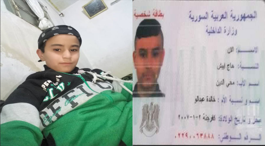 Ciwanen Şoreşger çeteleri Rojava'da bir çocuğu kaçırdı