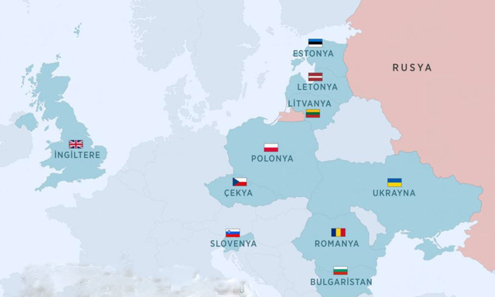 12 ülke Rusya'ya hava sahasını kapattı