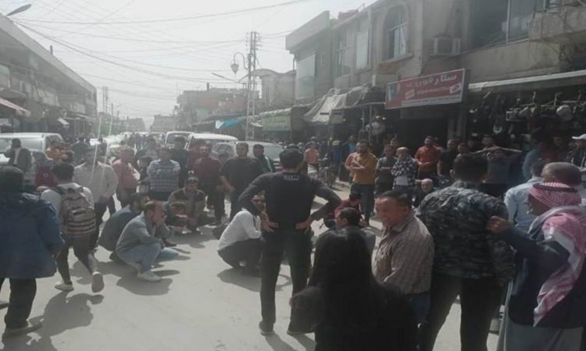 Qamişlo: Esnafı Belediyenin vergi ücretine tepki gösterdi, sokağa çıktı