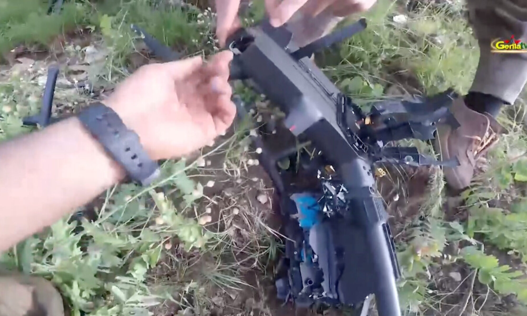 PKK medyası Peşmerge güçlerinin düşürdüğü kendi dronunu KDP dronu diye servis etti