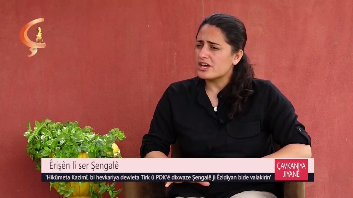 PKK'ye bağlı Şengal kadın yapısı sorumlusu Hico: KDP, Şengal'de Irak bayrağına izin vermiyordu, ilk biz göndere çektik