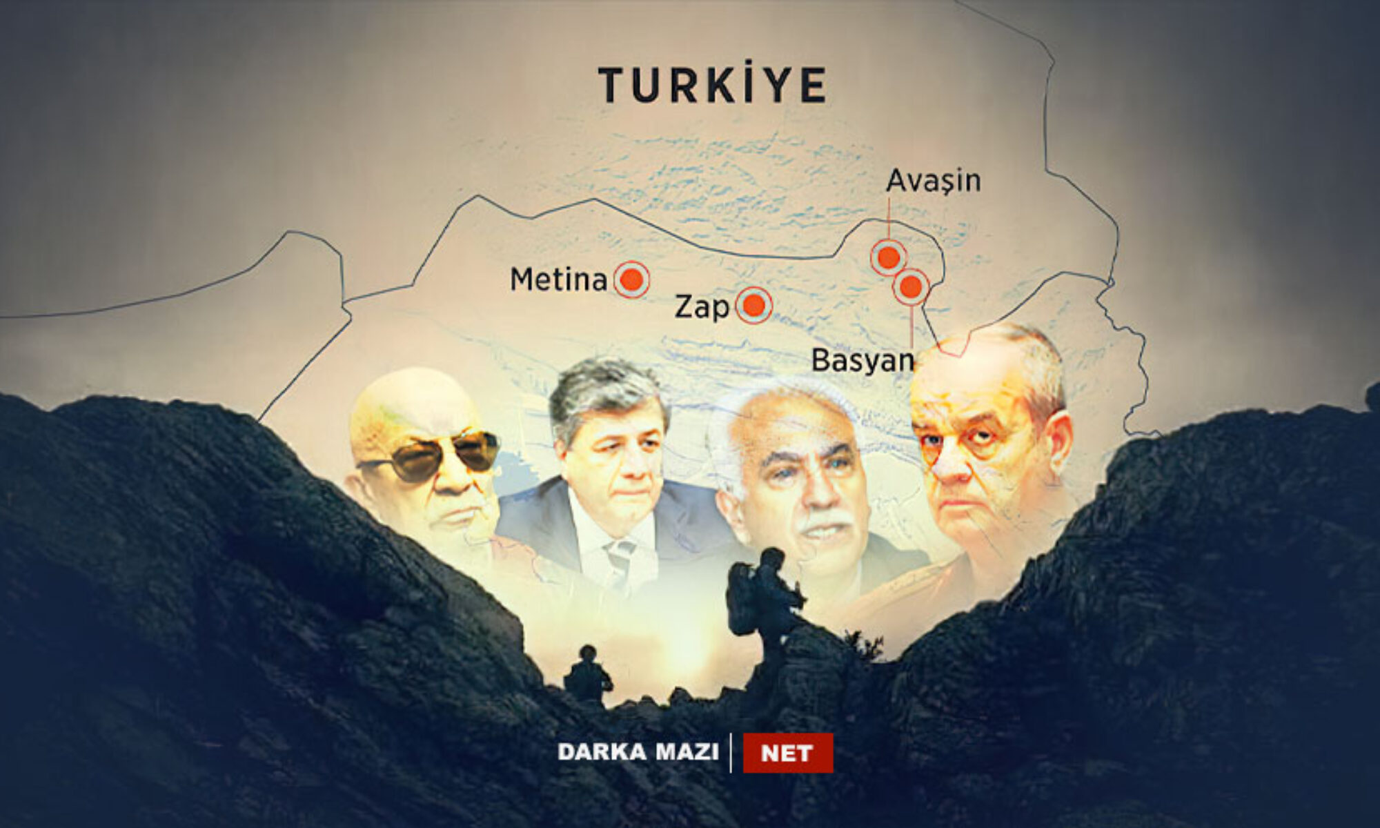 Ergenekon Zap'ta iran, itlaat, PKK, KCK, Kürdistan Bölgesi