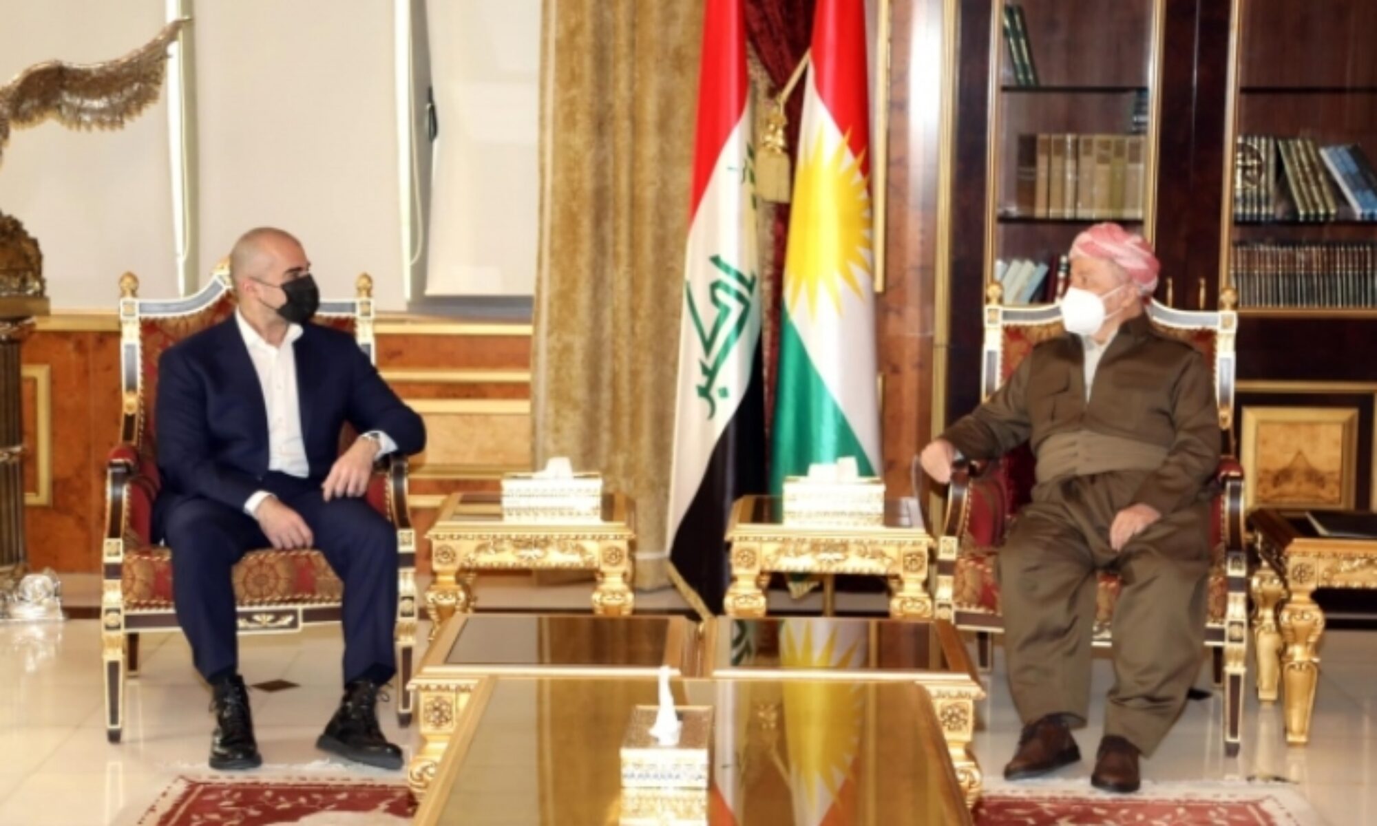 Başkan Barzani Bafil Talabani'yi kabul etti: Gündem Irak Cumhurbaşkanlığı