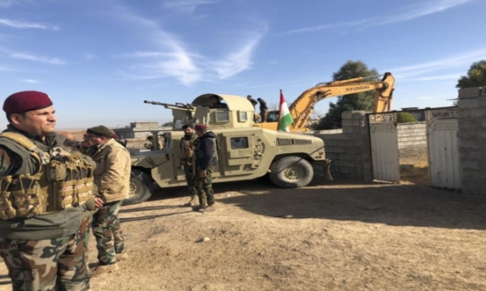 Peşmerge'den Irak ordusuna ikinci kez engelleme KorMor Gaz sahası