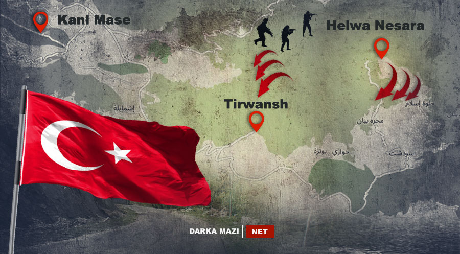 PKK Berwari Bala bölgesindeki Helwa Nesara köyünü de TSK’ya bıraktı