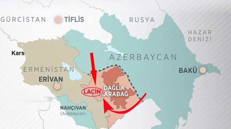 Kızıl Kürdistan için yine belirsiz bir süreç: Azerbaycan Laçin’e ordu birliklerini yerleştirdi
