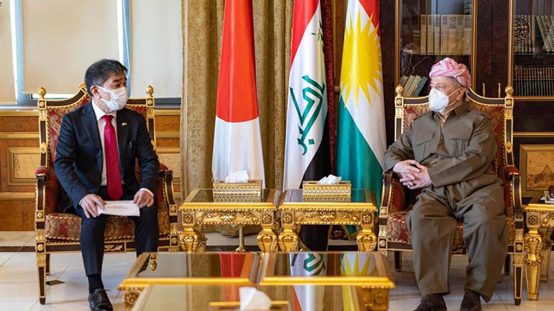 Japon Büyükelçi’den Mele Musfafa Barzani ve KDP’nin rolüne övgü