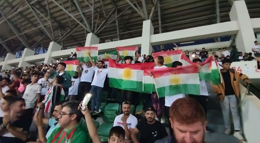 Türk devleti"Kürdistan bayrağına" tahümmülsüzlüğünü yine gösterdi