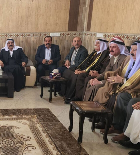 Ezidi Miri Hazım Beg Şengal’i ziyaret ediyor