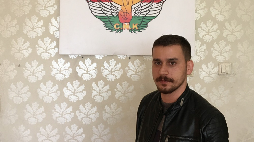 Kürdistan Ulusal Gençliği (CNK) Sözcüsü Jiyan Timurtaş gözaltına alındı