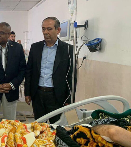 ABD Başkonsolosu’ndan İran saldırısında yaralanan PAK Peşmergelerine ziyaret