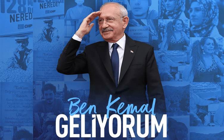 Millet ittifakı Kemal Kılıçdaroğlu’nun ilk posterini paylaştı