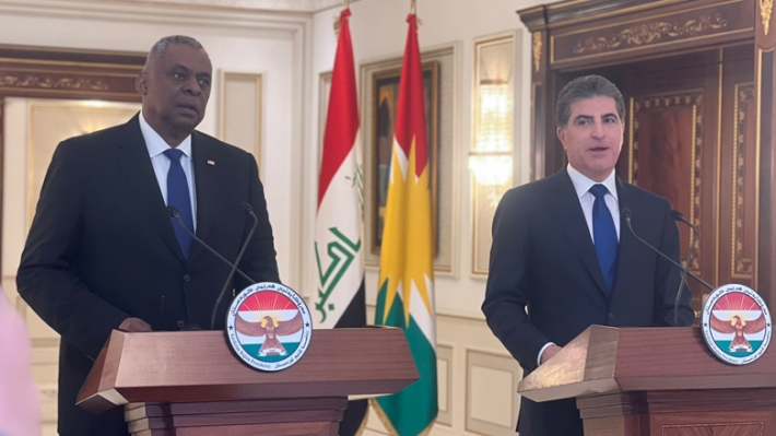 ABD Savunma Bakanı, Erbil’de: Peşmerge’yi desteklemeye devam edeceğiz