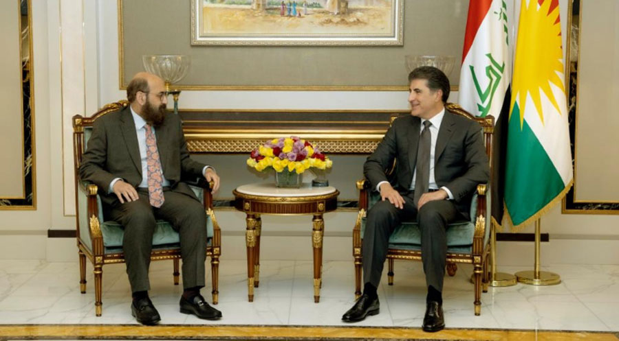 Neçirvan Barzani ve Ezidi Miri görüştü: Şengal'de durumun normalleşmesi Şengal anlaşmasına bağlı