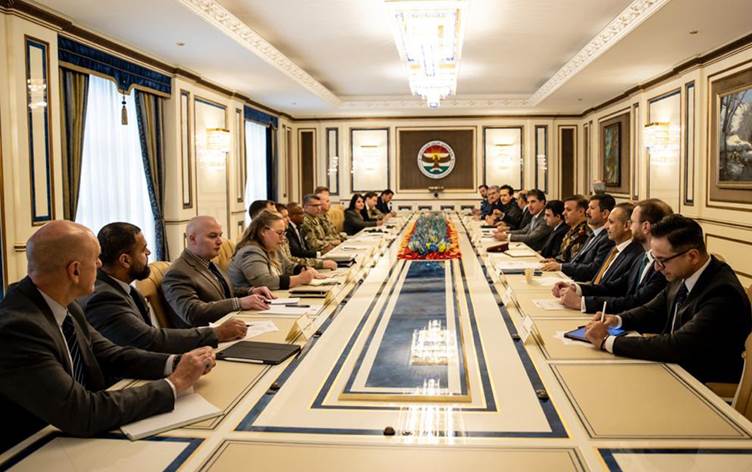 Neçirvan Barzani, koalisyon ile Peşmerge ortak toplantısına başkanlık etti