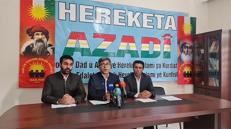 KDP KURD ile Azadi Hareketi: Seçimlerde HAK-PAR’ı destekleyeceğiz