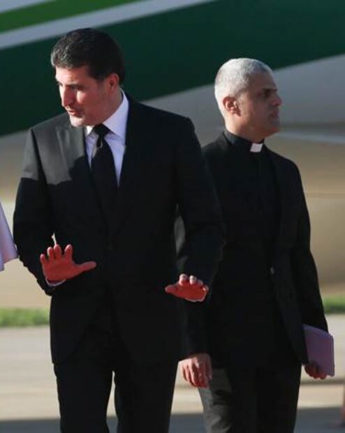 Kürdistan Bölgesi Başkanı Barzani: Papa Francis ile bir araya geldi