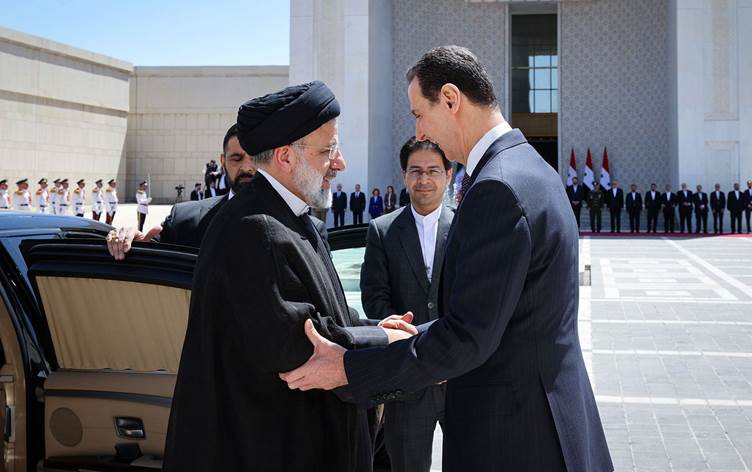 İran Cumhurbaşkanı İbrahim Reisi Suriye'de