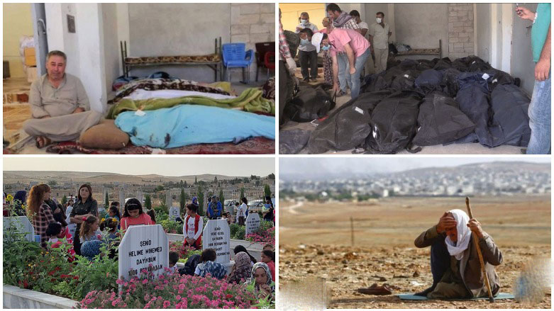 Bugün 37’si çocuk 272 Kürdün katledildiği Kürt'ün  Kobanê katliamının yıldönümü
