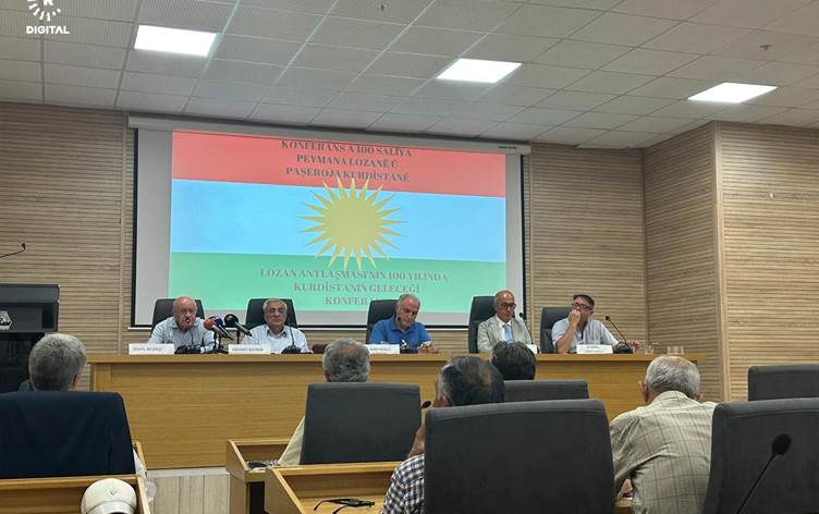 Diyarbakır'da Lozan Antlaşması'nın 100. Yılında Kürdistan'ın Geleceği Konferansı düzenlendi